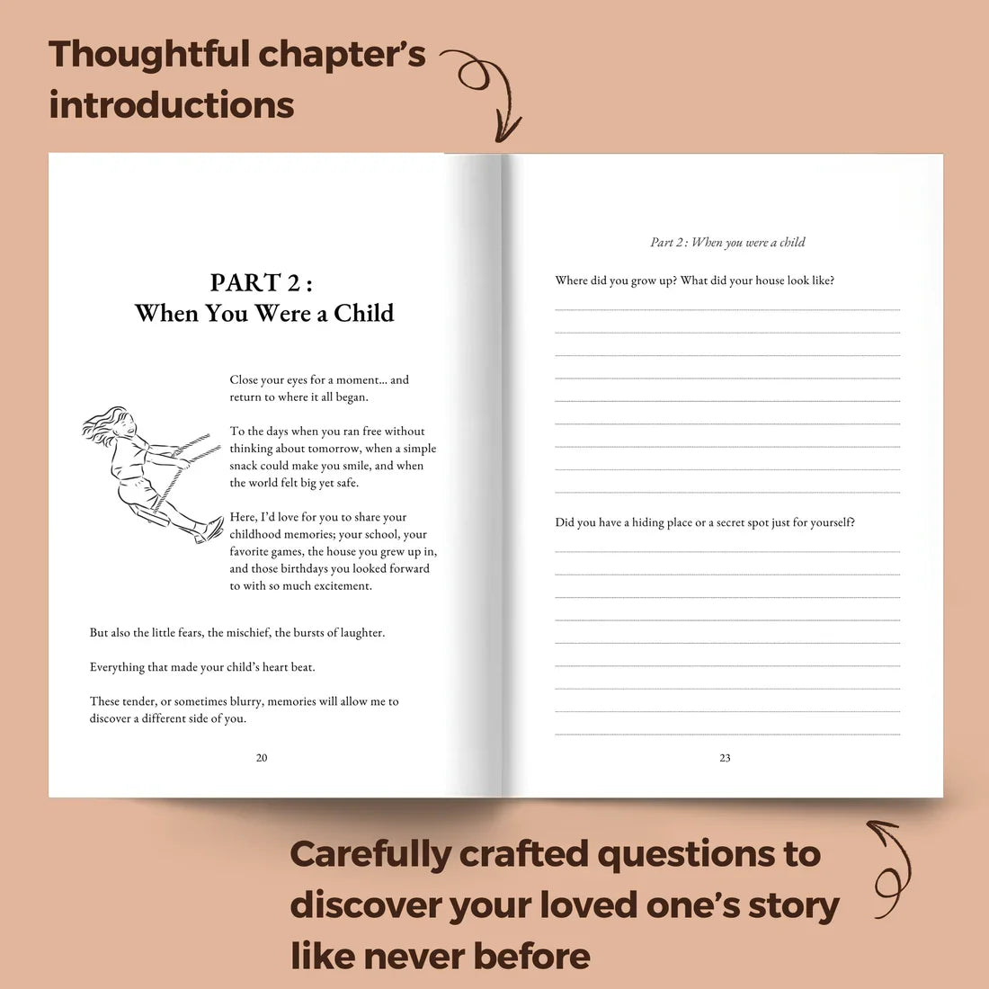 "I want to have Your Story"