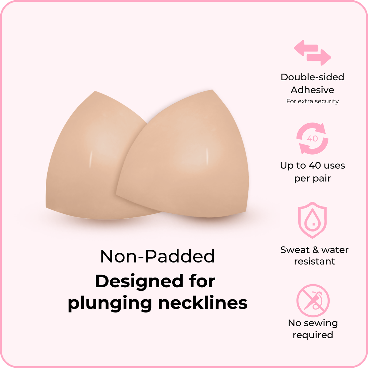 Invisible Lift Inserts - Beige