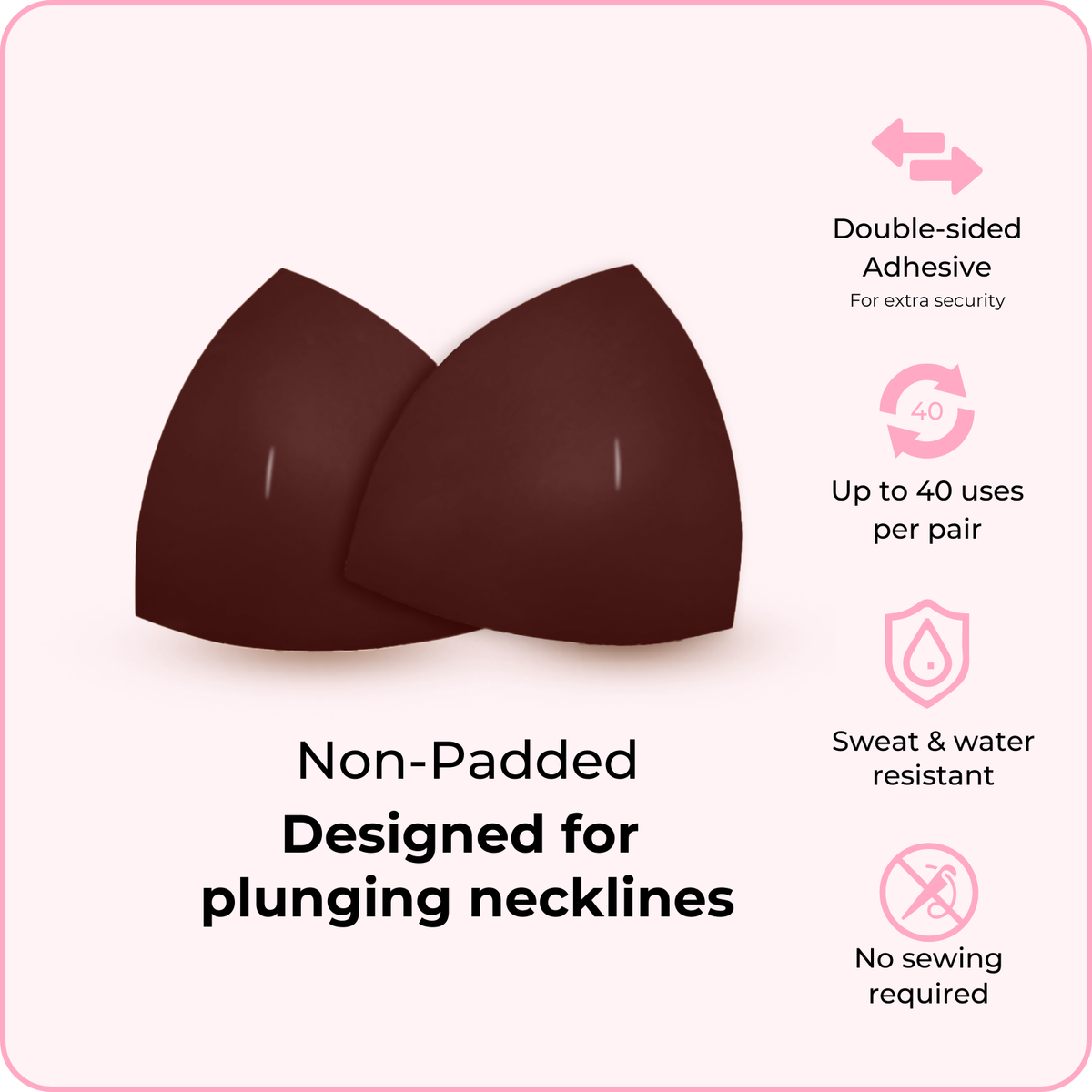 Invisible Lift Inserts - Cocoa