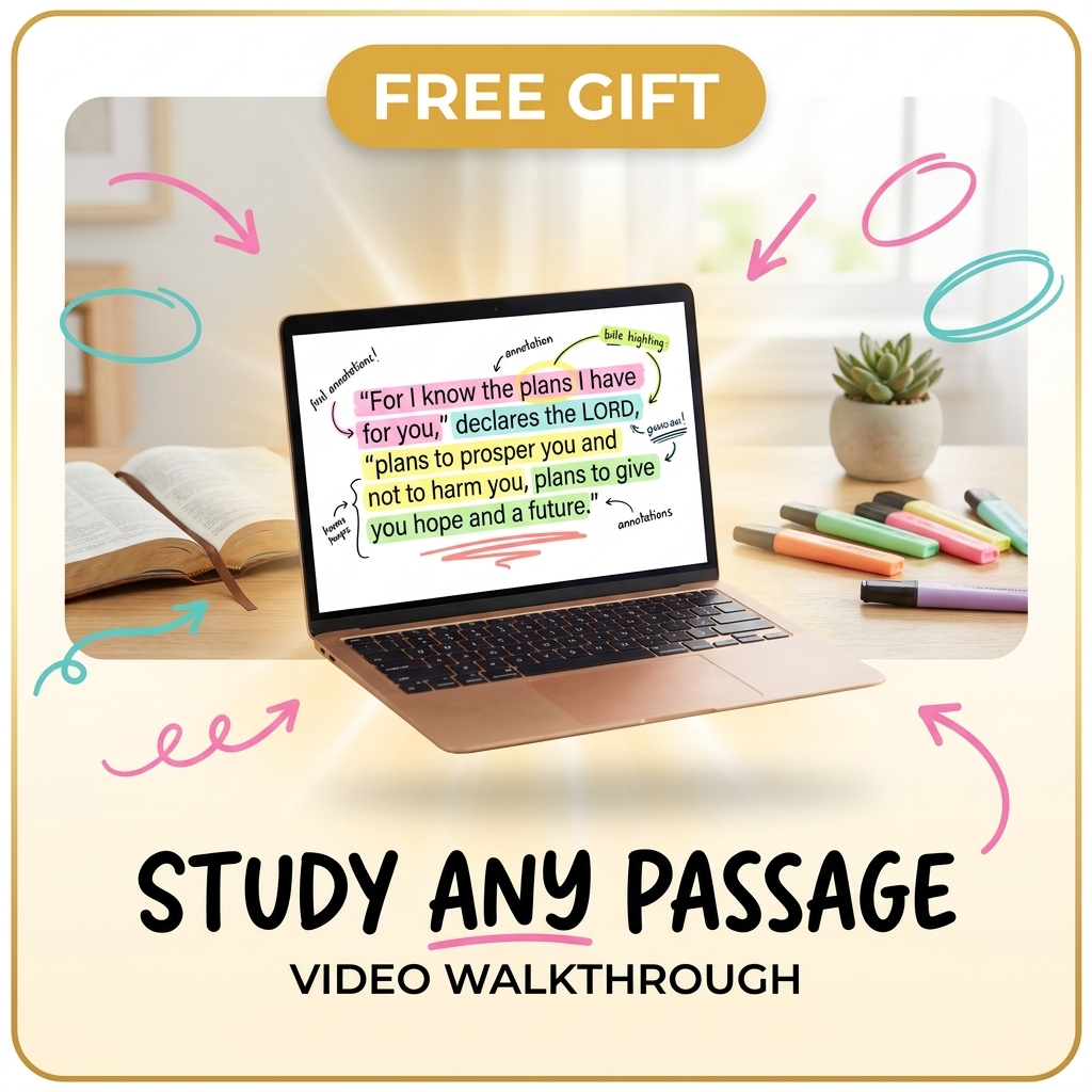 Study Any Passage Video Walkthrough (Free Gift)