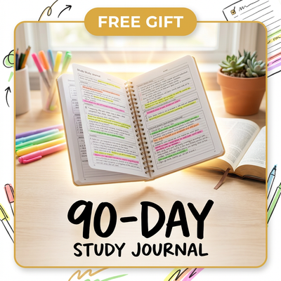 90-Day Study Journal (Free Gift)