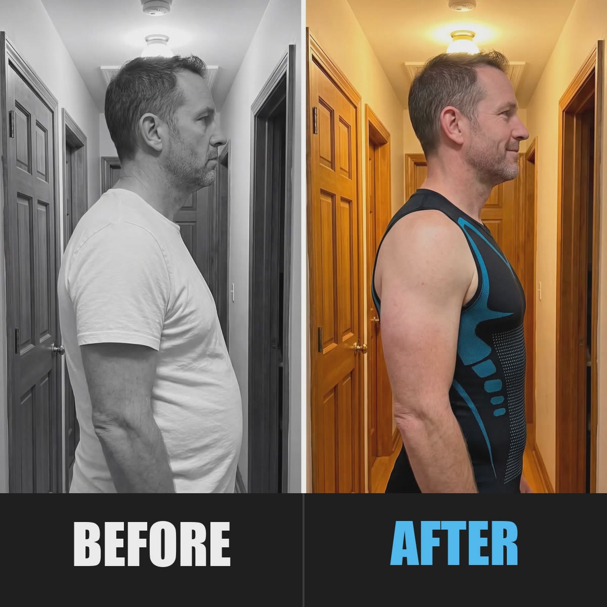 EVERWEAR Men's V-Neck Compression Tank