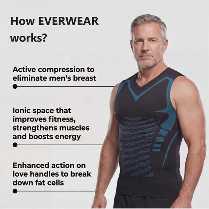 EVERWEAR Men's V-Neck Compression Tank