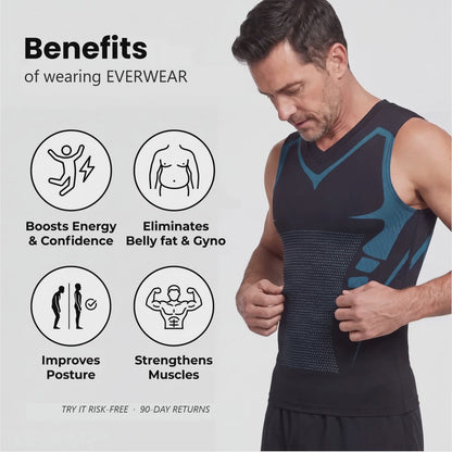 EVERWEAR Men's V-Neck Compression Tank